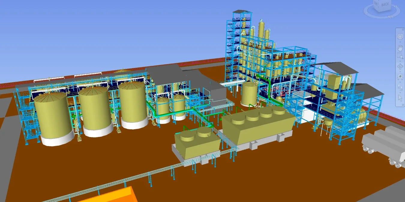 Engineering Design 3D Plant Model