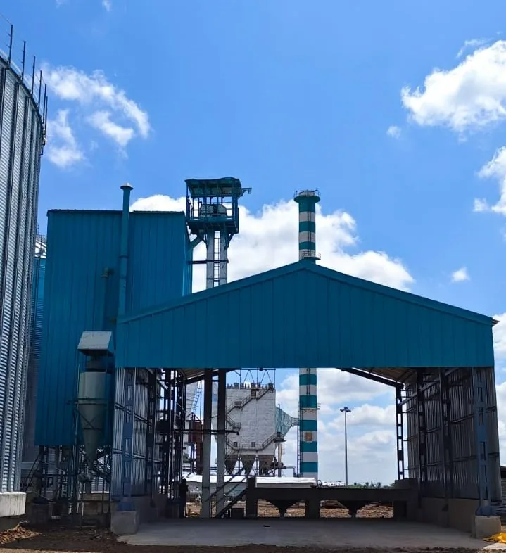 Pre-Engineered Building with Silo